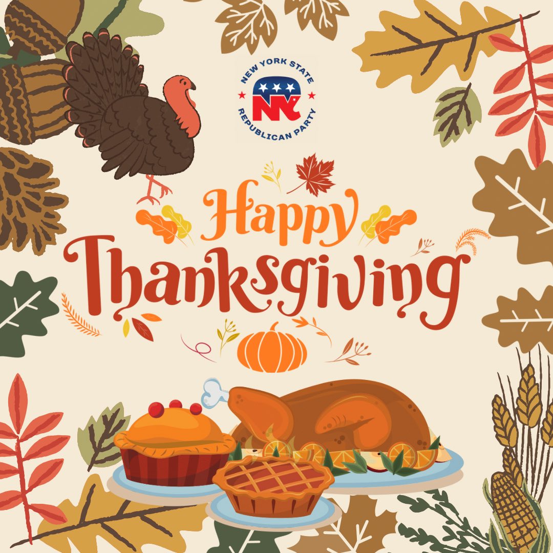 From our NYGOP family to yours, have a very Happy #Thanksgiving! 🦃