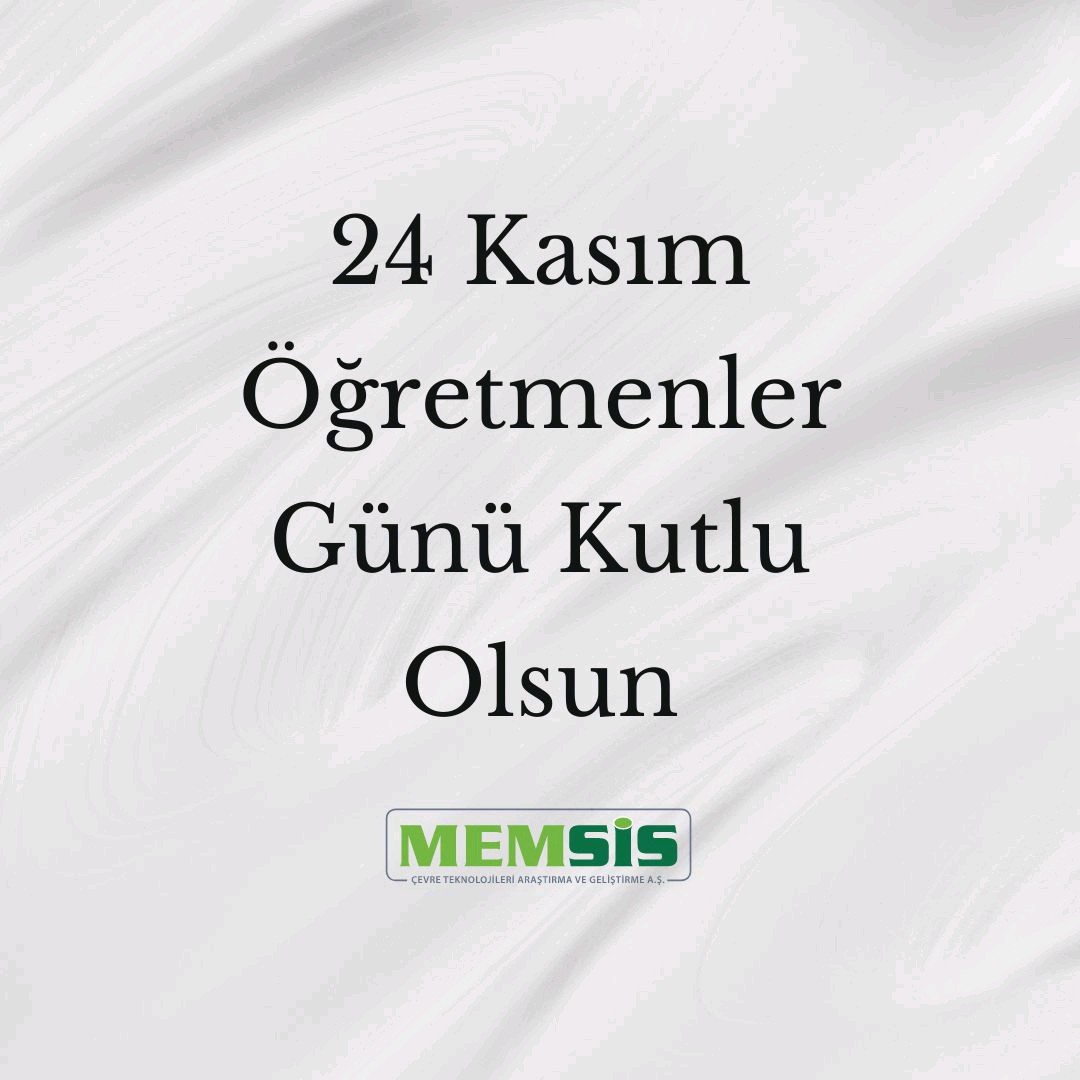 MEMSİS Çevre Teknolojileri Ar-Ge A.Ş. (@memsiscevre) on Twitter photo 