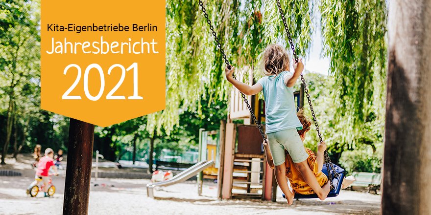 We proudly present: Der erste gemeinsame #Jahresbericht der fünf #Kita-Eigenbetriebe Berlin - seit heute online! Interesse an einem Blick hinter die Kulissen? Hier geht's zum Online-Blätterbuch: bit.ly/3gwjX2G