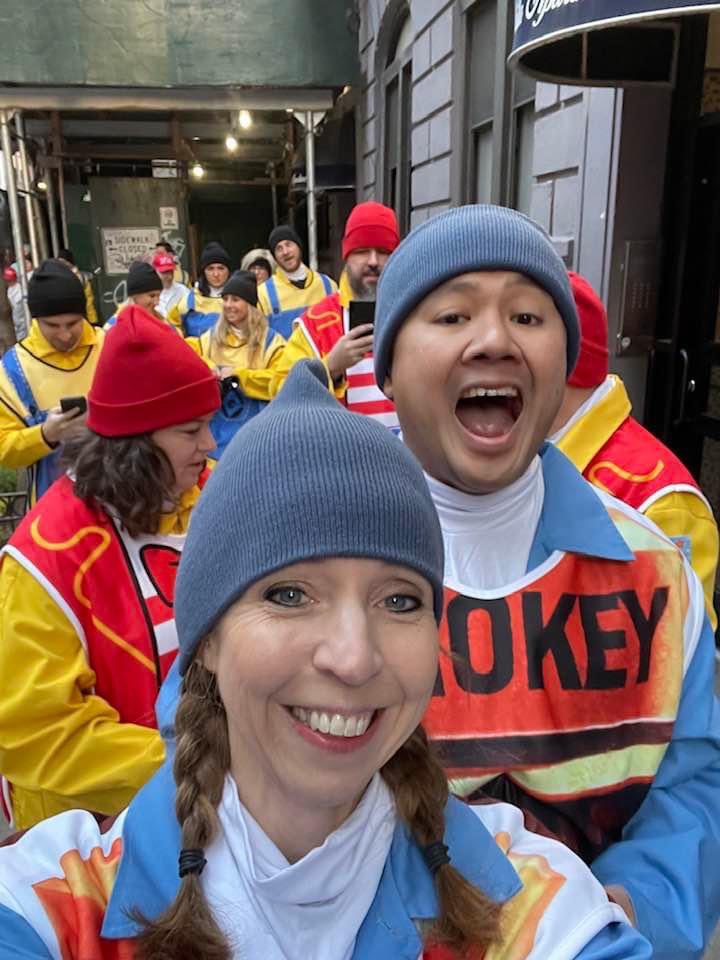 Look out for my brother and sister in law at the Macy’s Thanksgiving Day Parade! They are balloon handlers for Smokey Bear! Happy Thanksgiving Everyone! 🍁🦃🍽