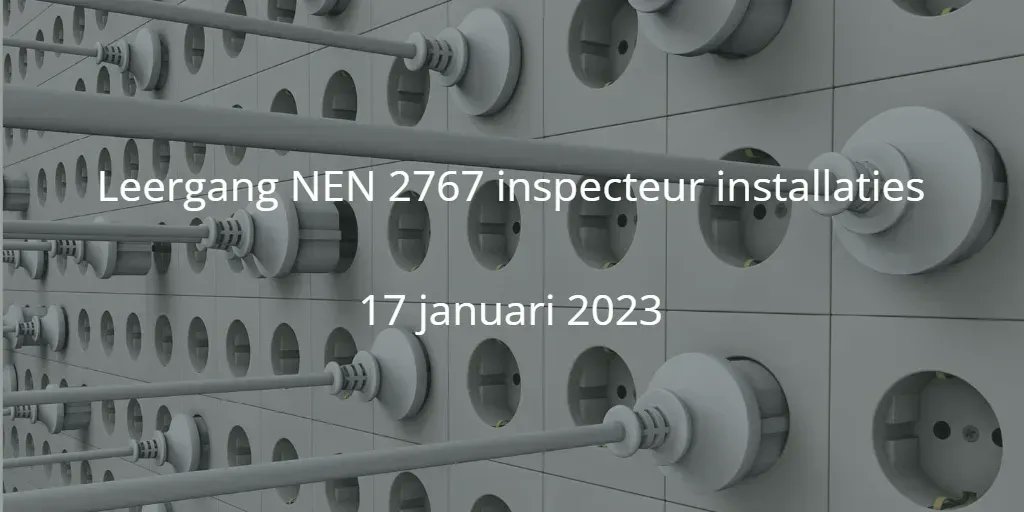 Hoe pas je de NEN 2767 toe bij inspecties van gebouwen en verwerk je de resultaten op de inspectieformulieren? buff.ly/2IJdG2x