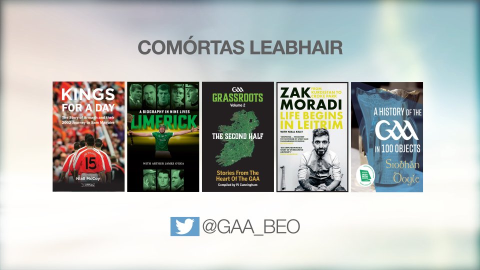 Tá Comórtas Leabhair ar ais ar #GAABEO inniu!  

Retweet this for a chance of winning a bundle with all 5 featured books this week! 📚

<a href="/OBrienPress/">The O'Brien Press</a> <a href="/HerobooksD/">Herobooks</a> <a href="/MerrionPress/">Merrion Press</a> <a href="/Gill_Books/">Gill Books</a> <a href="/BallpointPress1/">Ballpoint Press</a>