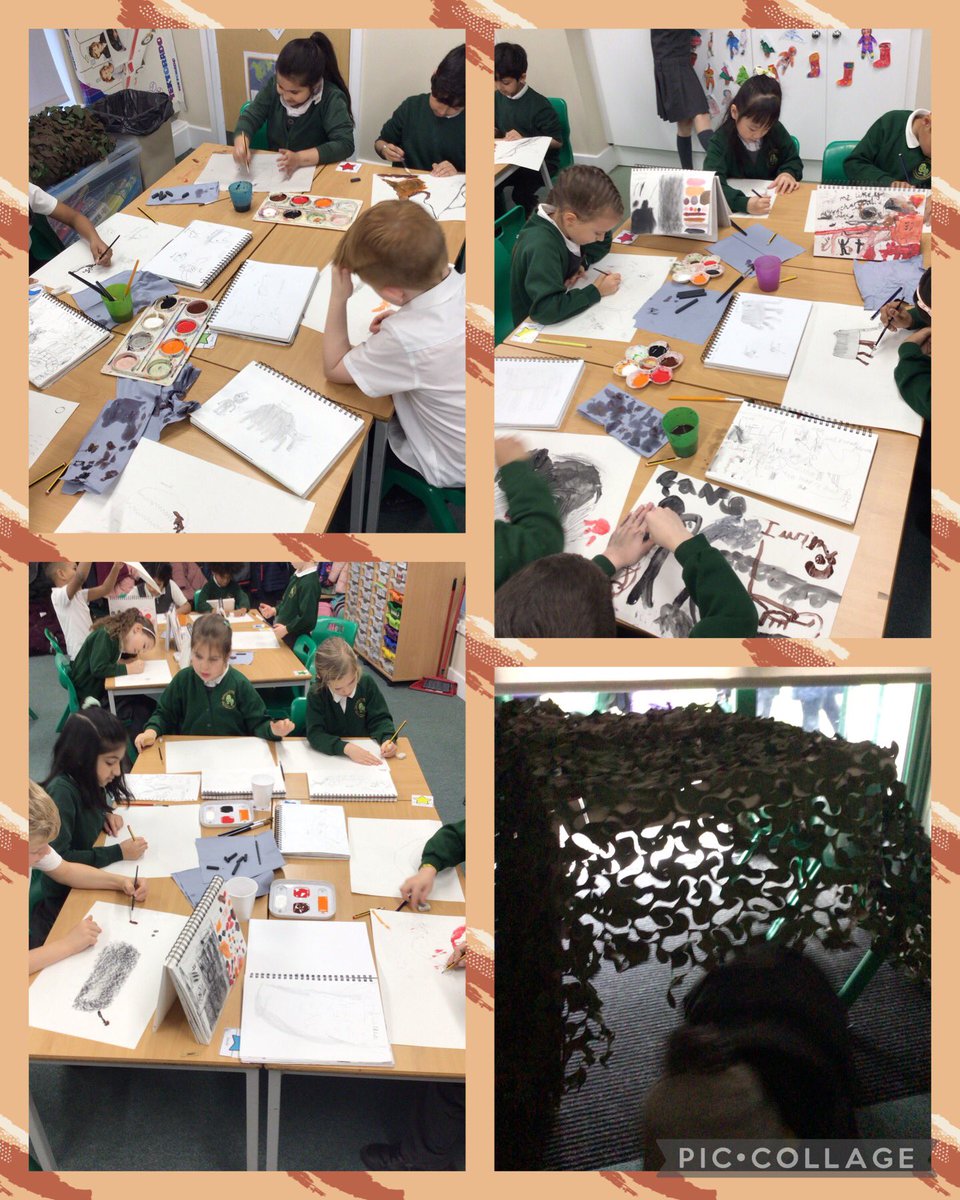 HighwoodPrim3WH's tweet photo. The weather meant we couldn’t go on our fire lighting trip but a busy day spent in the Stone Age today. https://t.co/fxr6BcgX8I