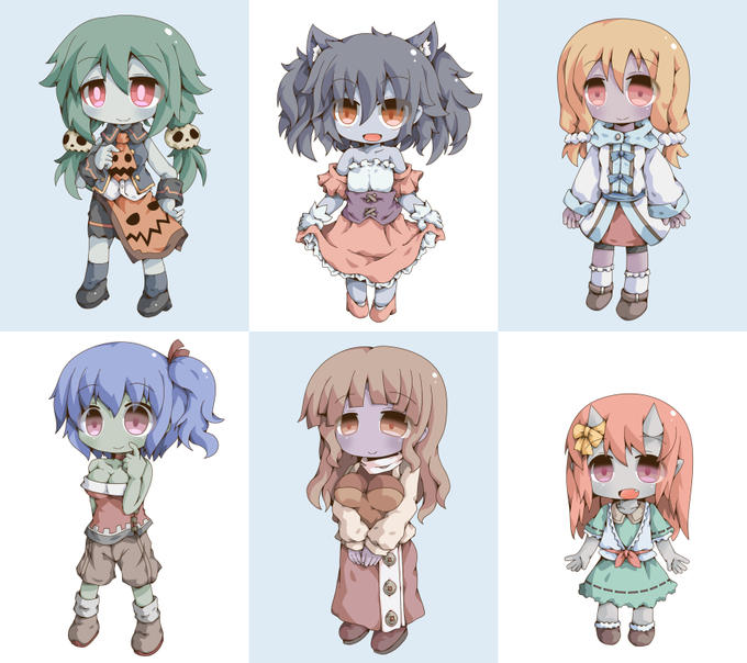 ちょいデフォルメ別衣装グーラ 