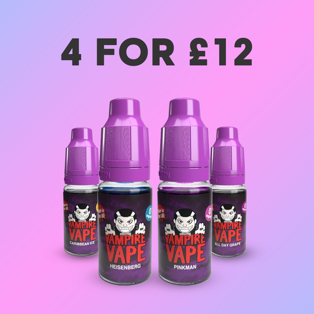 tidal_vape's tweet photo. Get your taste buds ready for a fruity blast! ๐๐๐
Get 4 of your favourite vampire vape e-liquids only for ยฃ12. Stock up now!
Find your flavours here - https://t.co/4f460Pyt4k
#TidalVape #vampirevape #vapejuice #juicevape #juiceforvape https://t.co/iXYDrD32r5