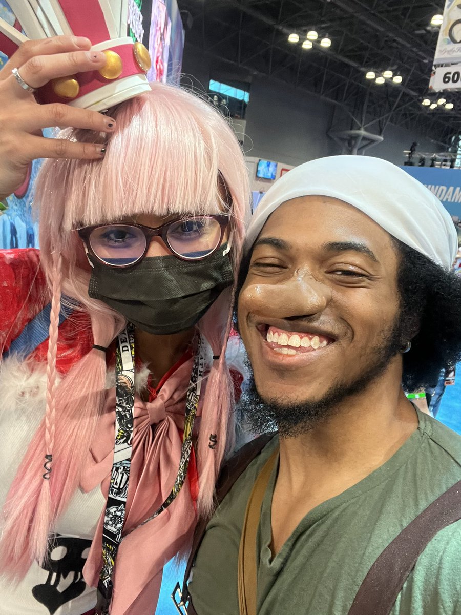 sogeking_kunta's tweet photo. Can’t wait until next con, had a great time! #AnimeNYC #animenyc2022 https://t.co/DA4jLVMMma