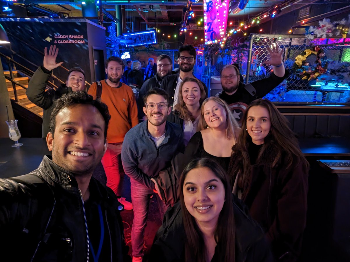 OxfordCC's tweet photo. Every month @OxfordCC pay for a staff social event, just one of the many perks of working with us! This November we enjoyed a few holes at @junkyardgolf Westgate.

#worksocials https://t.co/O0WLPUE0ny