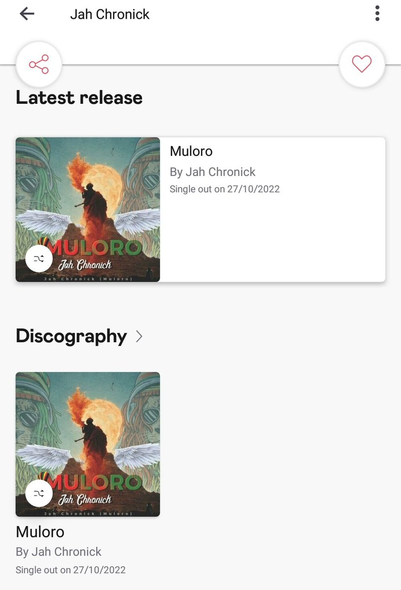 creatives_m's tweet photo. Jah Chronick has finally reached 5K views on YouTube !!☔♥️ #MULORO single is breaking records in 2 weeks of release. 

Now available on #Spotify &amp; #Itunes.👏 This #Afrobeats song is going places for real. From Limpopo #Venda to the World. 👉 https://t.co/xiZeMZSMDp
#BlackFriday https://t.co/2duVvYGOoh