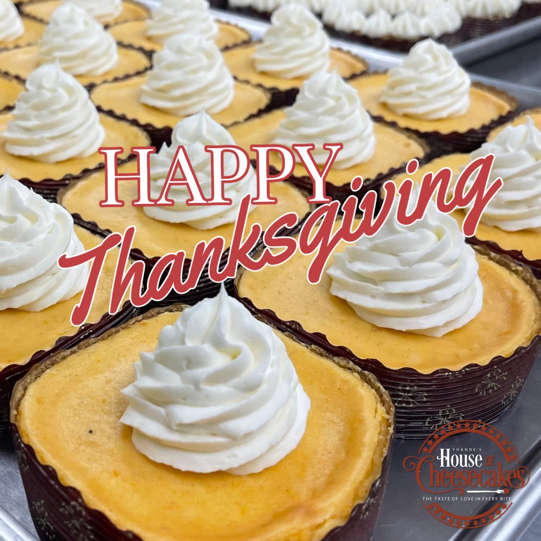 Happy Thanksgiving! Thank you for the support you've shown us. We pray for a Beautiful Blessing over you, your family, and friends.
From, Chef Yhanne &amp; Tiffany