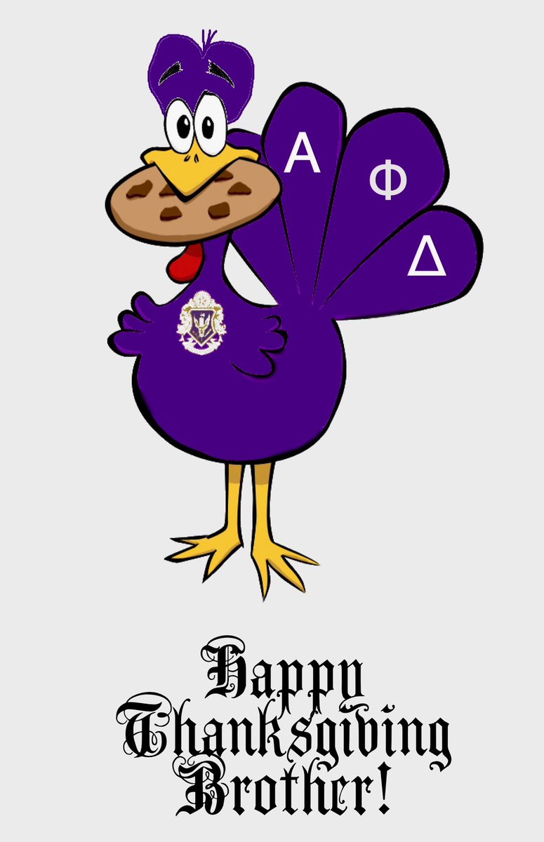 ALPHAPHIDELTA's tweet photo. Alpha Phi Delta wishes all of it brothers and their families a very Happy Thanksgiving https://t.co/ChKgx4K0jk