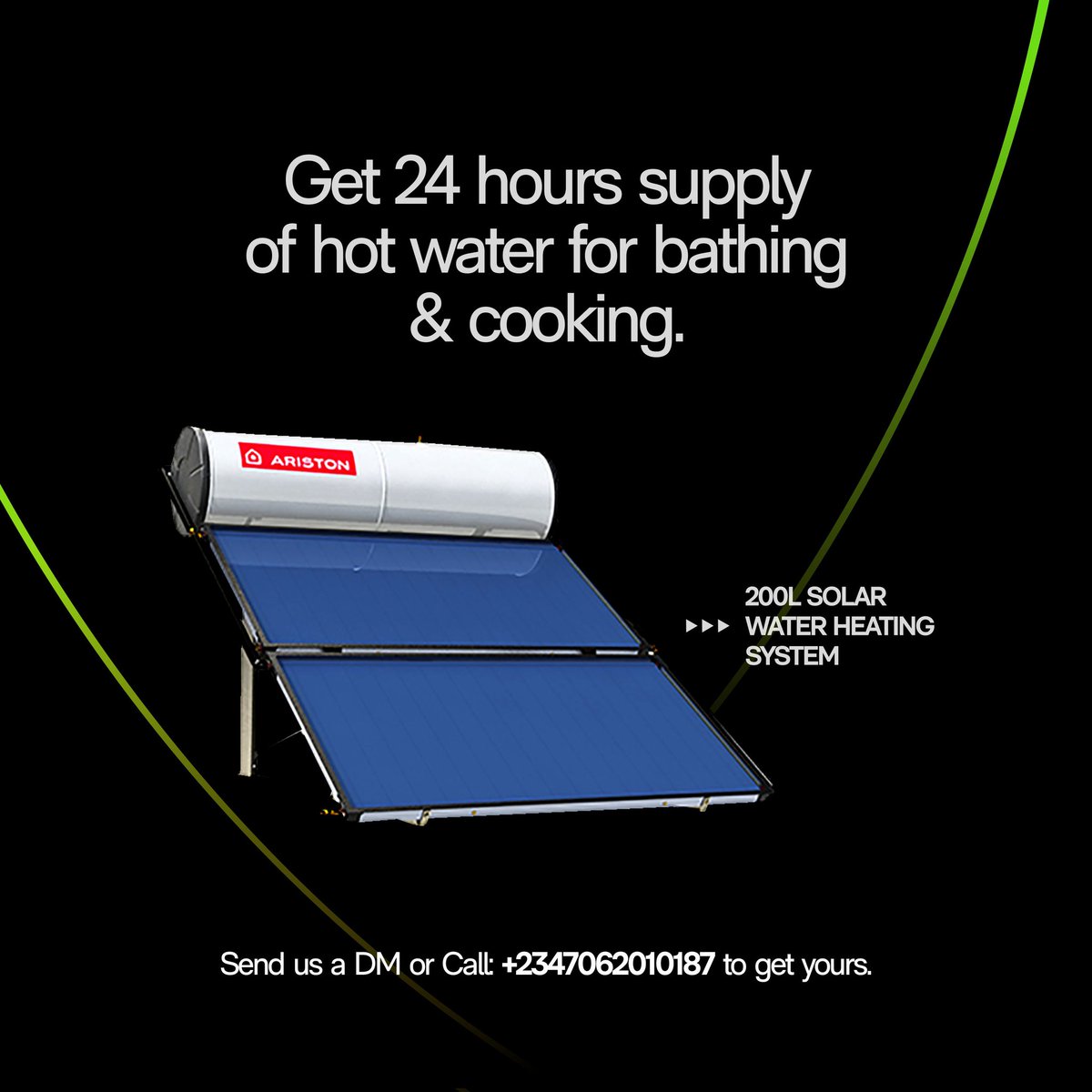 thetorchmarkgrp's tweet photo. Solar water heaters can heat water, with the help of the sun, with just only of 2 hours of sunshine per day.
Call us to get yours.
#solarwaterheater #solarwaterheaters #solarwaterheating #Torchmark https://t.co/zWVFDgXUak