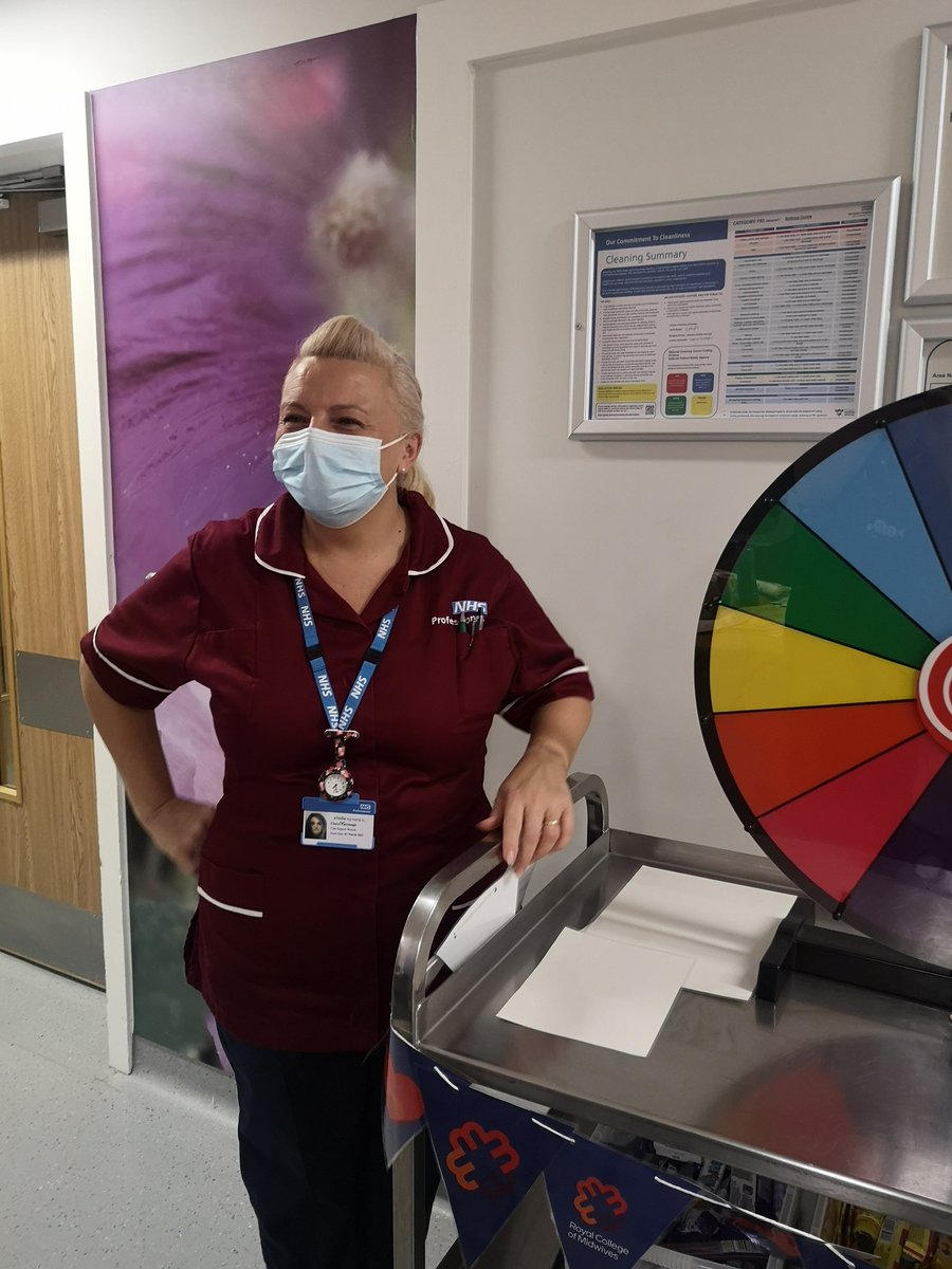 KathrynMarvin1's tweet photo. Celebrating all the work our maternity support workers do every day with a little fun. Thank you for all your hard work today and every day 🌟🏆 #proudtocare #maternitySupportWorkersDay @barnshospital @SaraCollier77 @GinaMansell3 @LJS_pence @CBU3_BHNFT @HoskinsBecky @bobkirton https://t.co/8hLDwBCbiK
