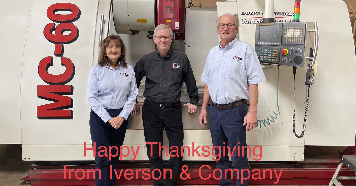 This Thanksgiving we celebrate 2022 and all of our loyal employees and customers. We are thankful for all who have supported us going into our 93rd year.  Blessings abound. Thank you.