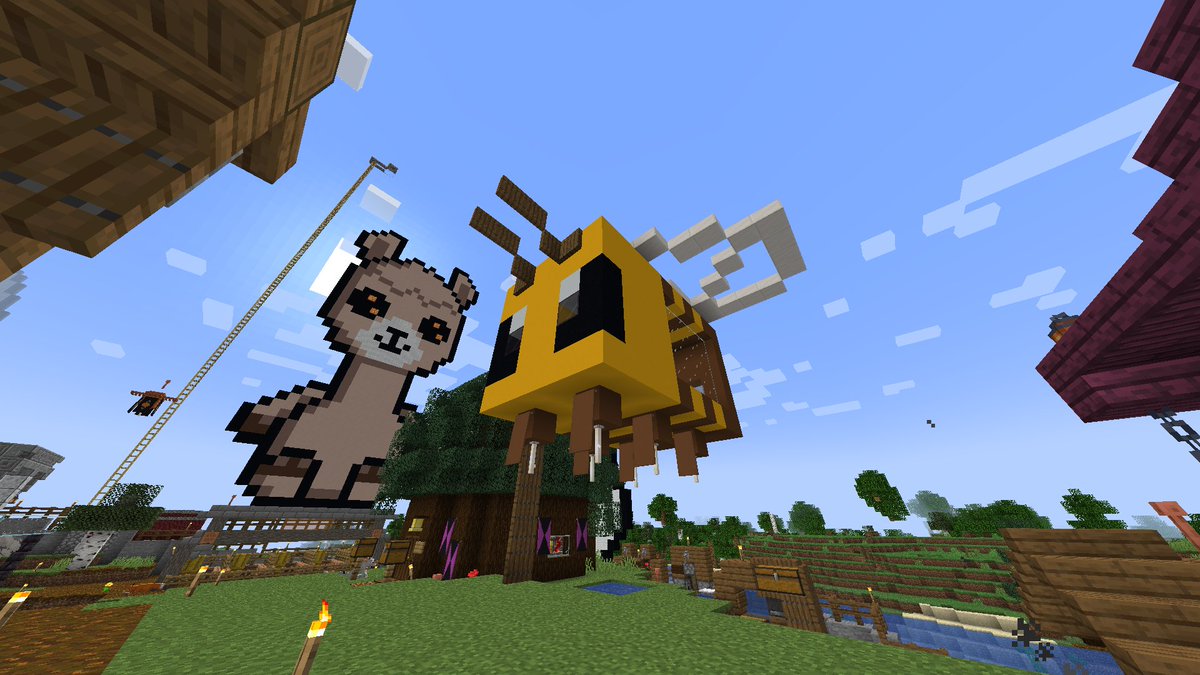 eliminayariyok's tweet image. İnşa ettiğim bu tatlı arı evi değerli arkadaşım #wampula'ya armağan ediyorum. Credit:@voxpixel #minecraft #base #oyun #videogames #concrete #çimento #flama #kuvarsbasamak #merdiven #ladintuzakkapısı #koyumeşekapı #koyumeşetuzakkapısı #incecam #kahverengicam #gölgelicam #endçubuğu