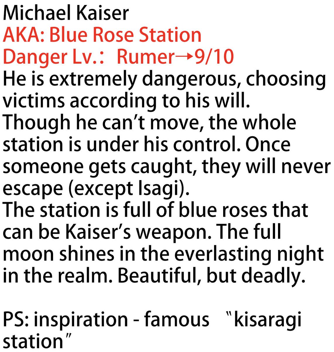 JiangRosetta's tweet photo. Michael Kaiser, AKA [Blue Rose Station] caught a careless Investigator😆 p2 is the intro of Kaiser as creepypasta.
#カイ潔 kiis
Creepypasta BL &amp; Investigator Isagi AU that I cooperate with my friends (she drew this🥰). https://t.co/nNGCAQamce