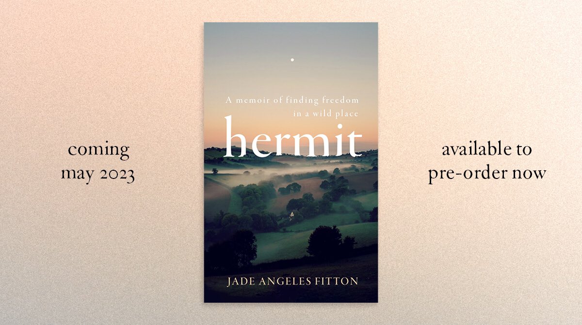 A little bit of me will miss having this secret but much, much more of me has been looking forward to finally sharing it: my first book will be published by <a href="/HutchHeinemann/">Hutchinson Heinemann</a> next May! 

It’s available to preorder here:

linktr.ee/hermitbook