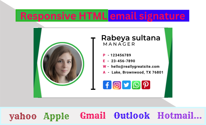 rabeya2018ru's tweet photo. email signature design
#facebook #linkedin #business #twitter #pinterest #instagram #HappyThanksgiving 

#ده_تغ
#ノエル生誕はっぴーLIVE
#素のまんま
#Uruguay
#Arrascaeta
 #HTMLsignature  #Signature #emailSignature 
hire me : https://t.co/BVGEvKPINb https://t.co/JrRr8CqO9h