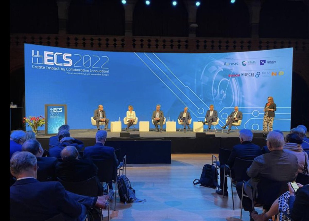 Today's #EFECS2022 forum addressed the EU Chips Act, aiming to increase Europe's technology sovereignty. AENEAS President &amp; <a href="/nxp/">NXP</a> CEO Kurt Sievers explained in a keynote and panel the importance of the European microelectronics industry for addressing our energy crisis.