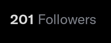 Thanks for the 200 followers Goats🙌❤️