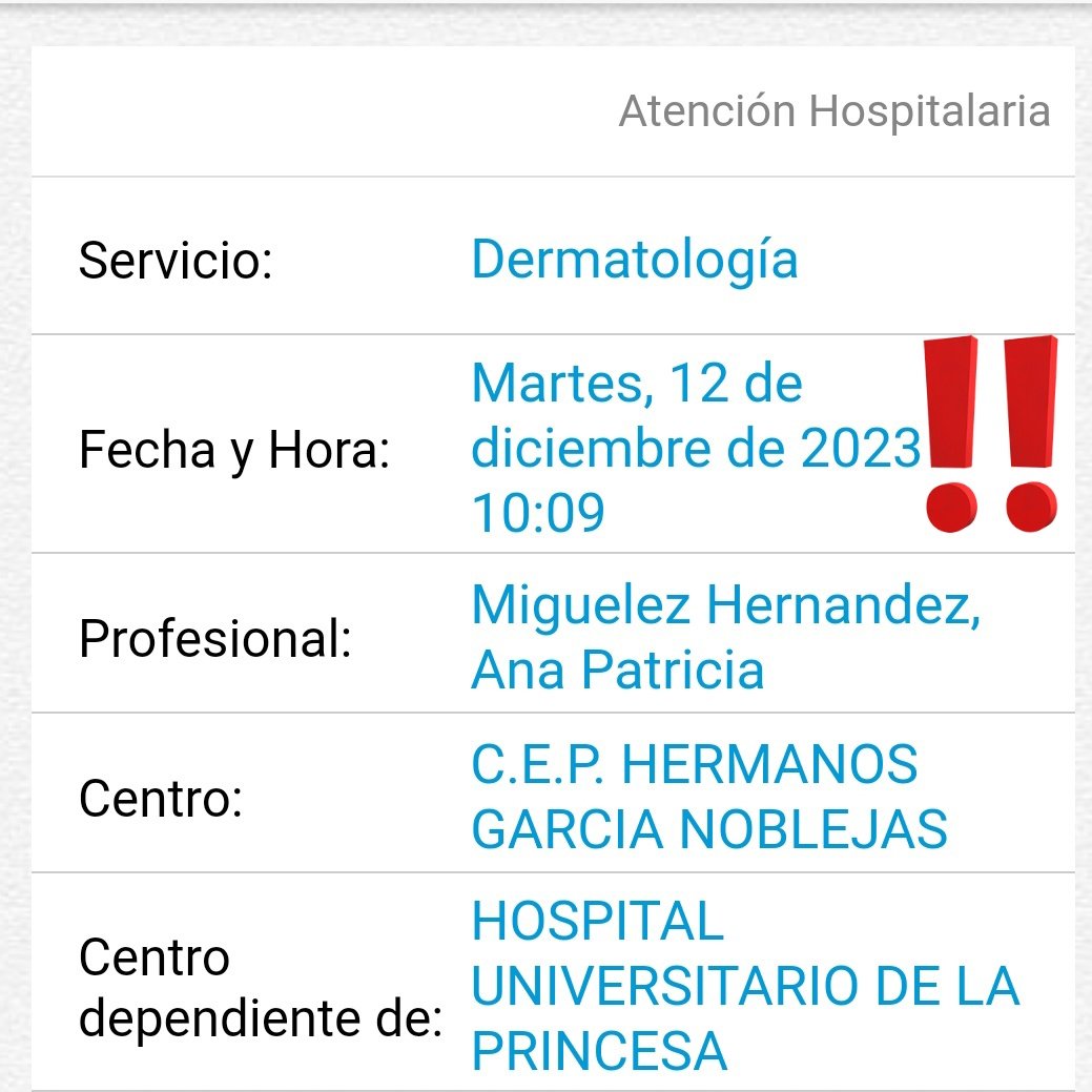 Intentando pedir cita en Dermatología...hasta el año que viene, si sigo aquí. <a href="/SaludMadrid/">Salud Madrid</a> #SanidadPublica