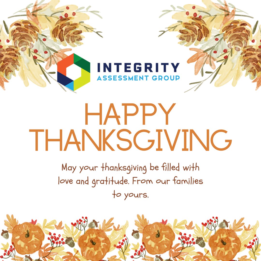 IntegrityAGrp's tweet photo. Happy Thanksgiving, from our families to yours! 
#IAG #happythanksgiving2022 #family https://t.co/6jdRaOH22w