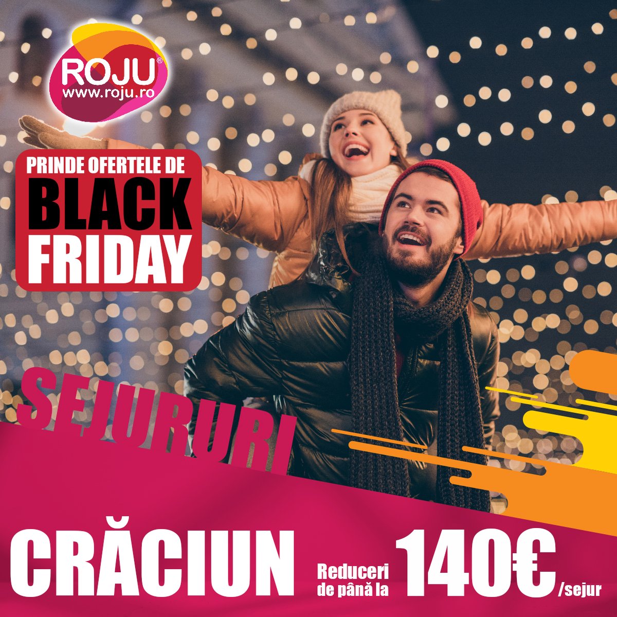 FlyRoju's tweet photo. 🎅🏻 Dacă nu știi unde să îți petreci 𝗖𝗿ă𝗰𝗶𝘂𝗻𝘂𝗹 anul acesta, află că pe site-ul nostru găsești oferte speciale pentru această perioadă a anului care pornesc de la 140 €. 

https://t.co/RtBDfaqTGu https://t.co/KPD5qNN9HD