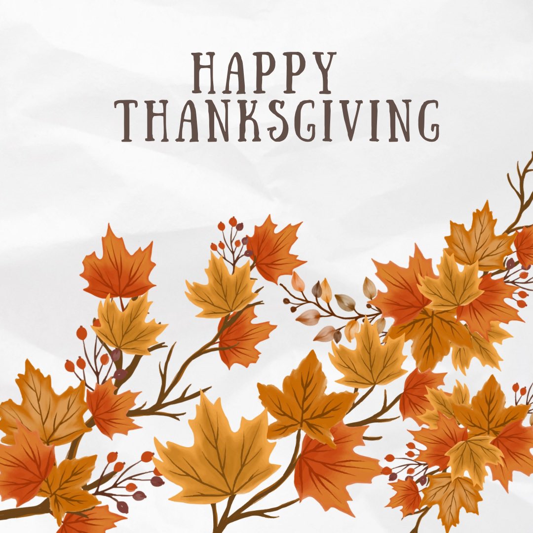 Happy Thanksgiving from your friends at The Tower 🦃