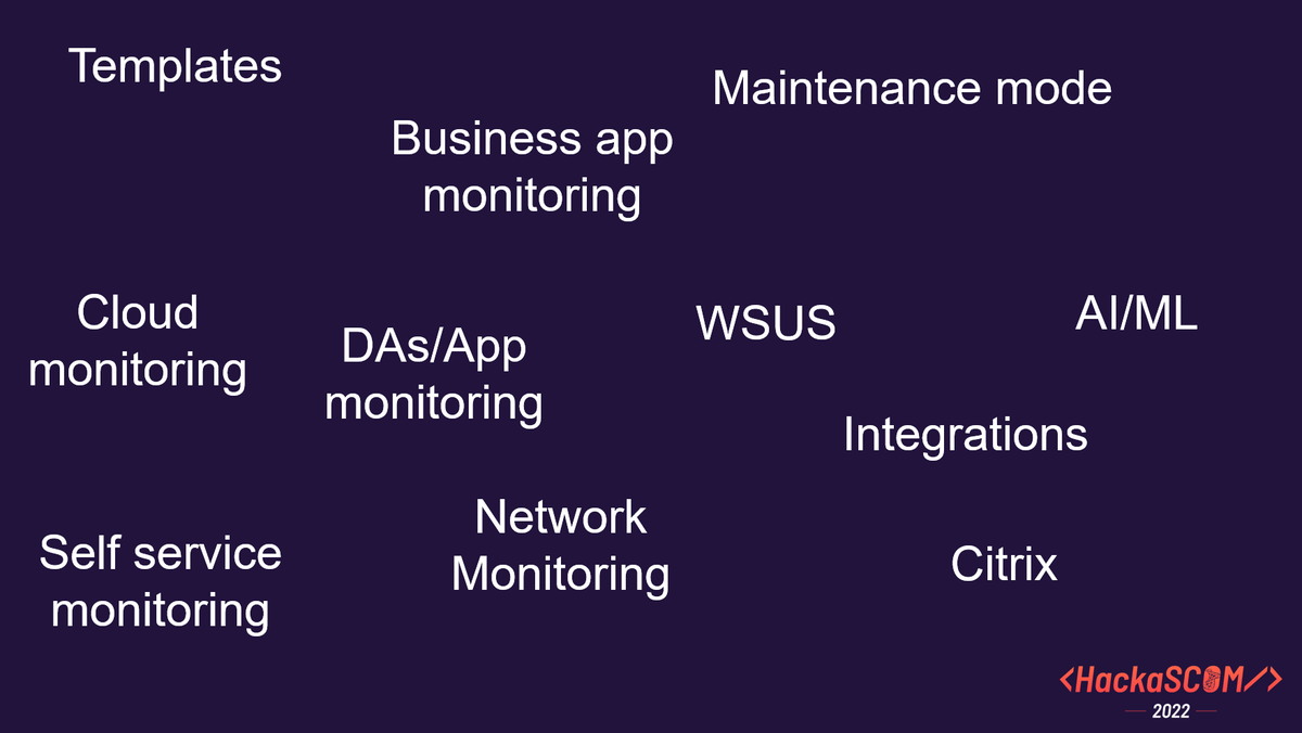 SCOMathon's tweet photo. #HackaSCOM is less than a week away and we're excited to share our most popular #SCOM MP authoring challenge suggestions so far! To register as an attendee, submit an idea of your own, and get access to the MP code post-event, sign-up now 🚀 https://t.co/6TgaIhpO8W https://t.co/HHSphkfhwk