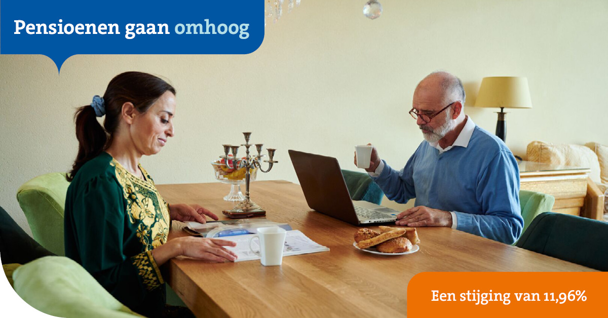 Wij verhogen de pensioenen met 11,96%. Dit is gelijk aan de volledige prijsstijging in de periode van september 2021 tot september 2022. Wil je meer weten? Je leest het hier. ➡️ abp.nl/over-abp/actue…