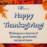 Image for the Tweet beginning: Happy Thanksgiving from the GP