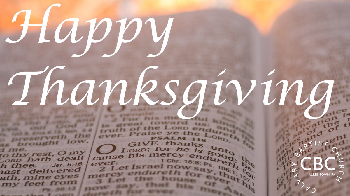 cbc_abe's tweet photo. This Thanksgiving, may the Lord bless you and keep you; the Lord make his face shine upon you and be gracious to you; the Lord turn his face toward you and give you peace. (Num. 6:24-26) https://t.co/xA1Bd6bJem