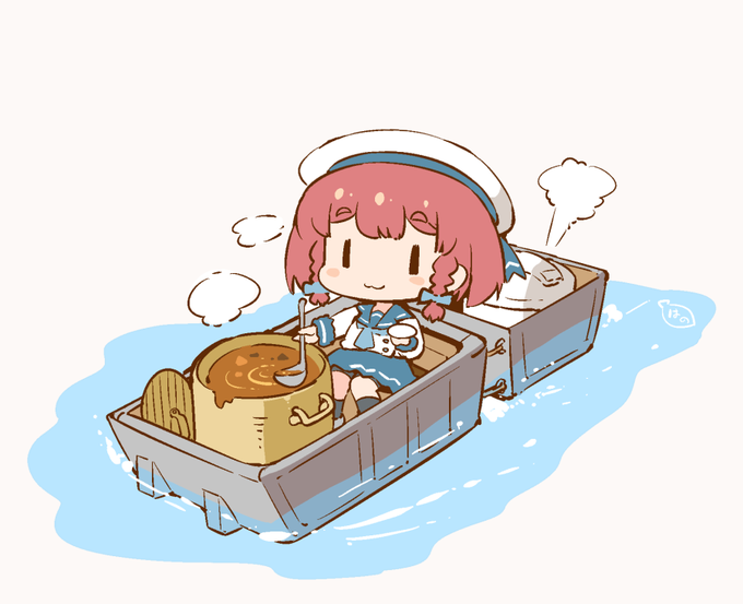 ここは力を貯めて、ショートアニメ「海防艦の一日」をつけて帰ってくるに違いない 