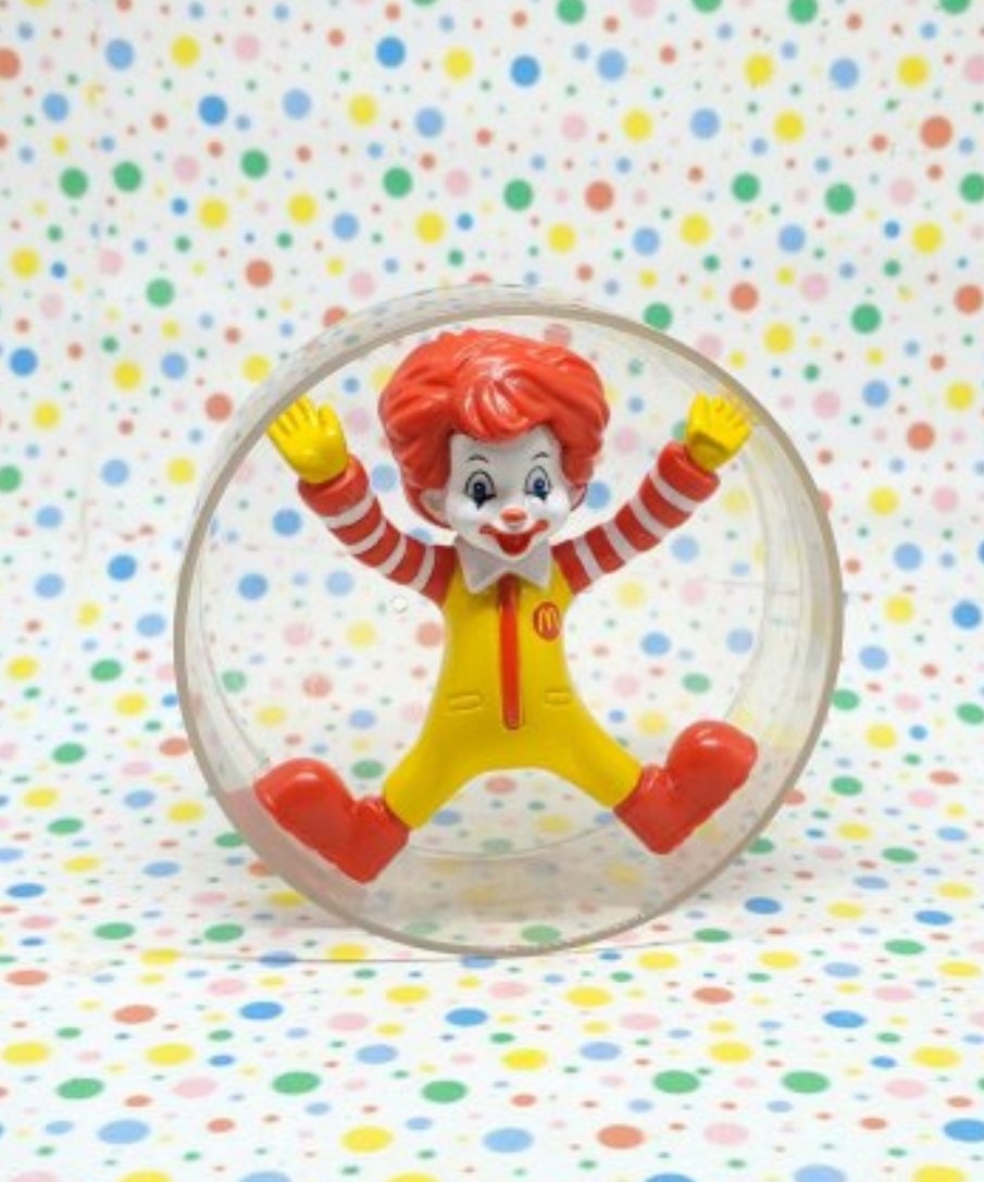 KIDCRAZEE's tweet photo. McDonald's Ronald McDonald Cartwheel Ronald Under 3 Happy Meal Toy #MacysParade #ThanksgivingDayParade #BlackFriday
#ebayfinds 
https://t.co/JM01QjJVTD https://t.co/K2hLumYdiX