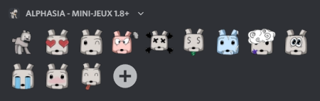 AlphasiaNetwork's tweet image. 🎉 | Nouveauté sur notre discord ! 

■  Alphasia est heureux de vous présenter ces petits emojis, aux différentes couleurs d'Alphi, notre petite mascotte ! 

Venez les découvrir directement sur notre discord : 
▸discord.gg/alphasia