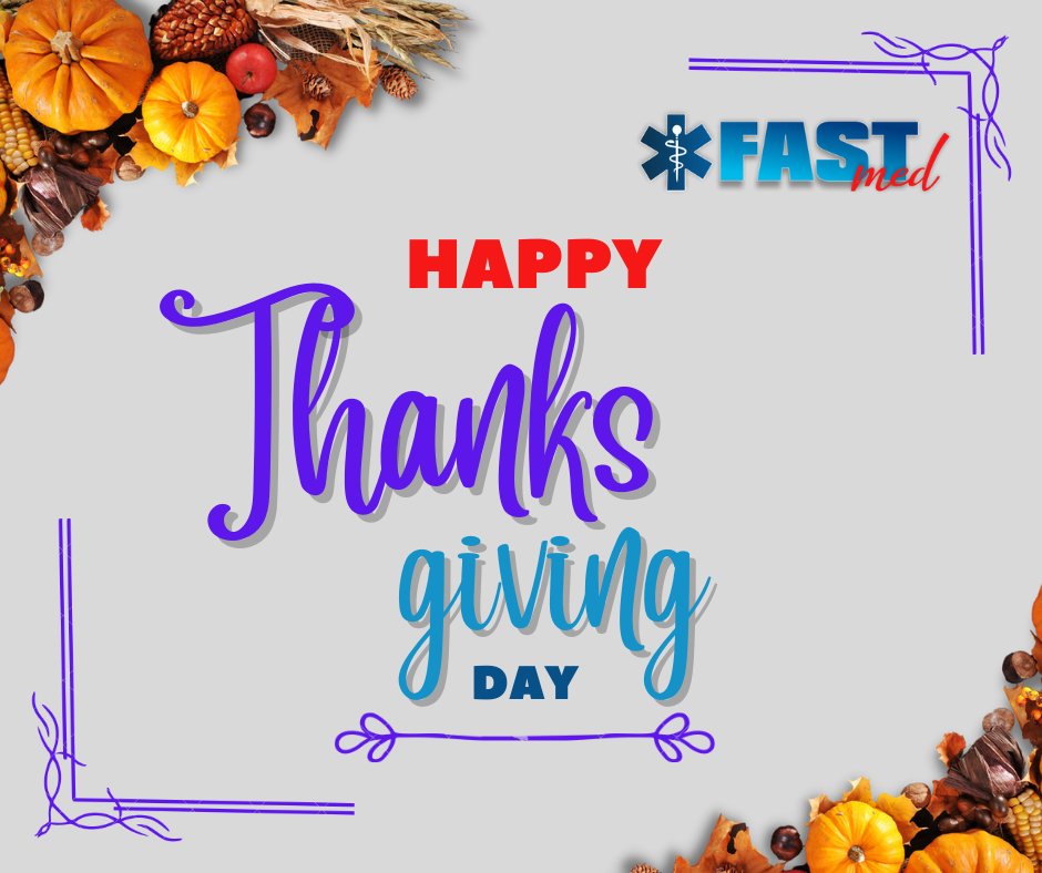 fastmedgroup's tweet photo. Wow Its Thanks Giving day. 
At Fastmed of NJ we appreciate the confidence reposed in us. 

Thank you!

Apple | New Jersey | NJ | Health | Urgent Care | UC | Aldi | Canada | New York | USA https://t.co/ehttnrOVPs