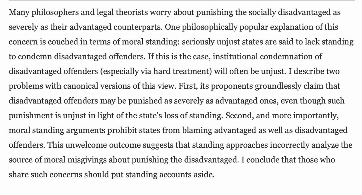 Criminal Law and Philosophy Journal tweet media