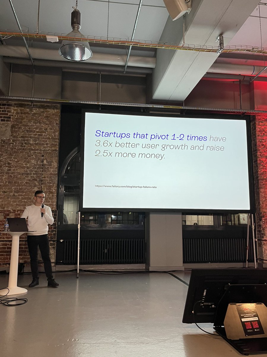 MartaKlepka's tweet image. Startups that Ivor 1-2 times have 3.6x better user growth and make 2.5x more money. 

Design is about building long-lasting experience.
Underpromise and overdeliver.

#UserExperience #UserFocus