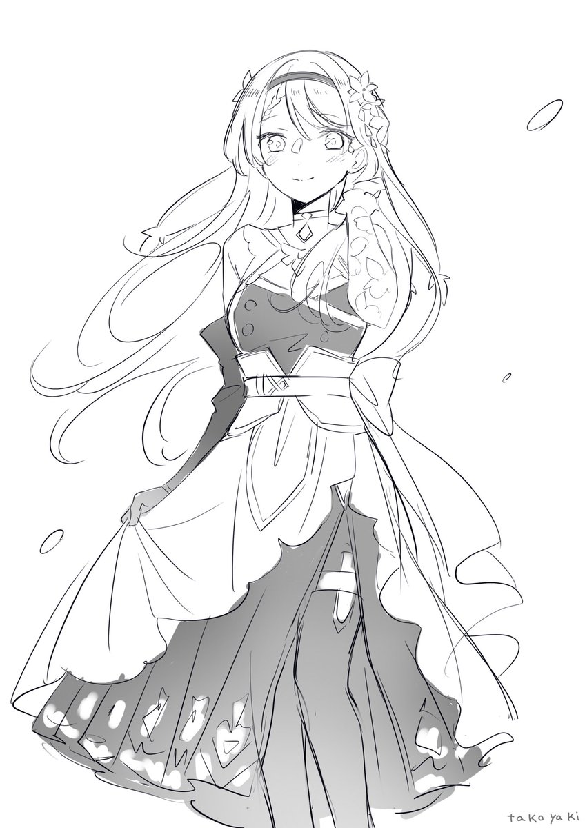 takoyaki_hitoba's tweet photo. クラウディア落書き https://t.co/LQtOhp7J80