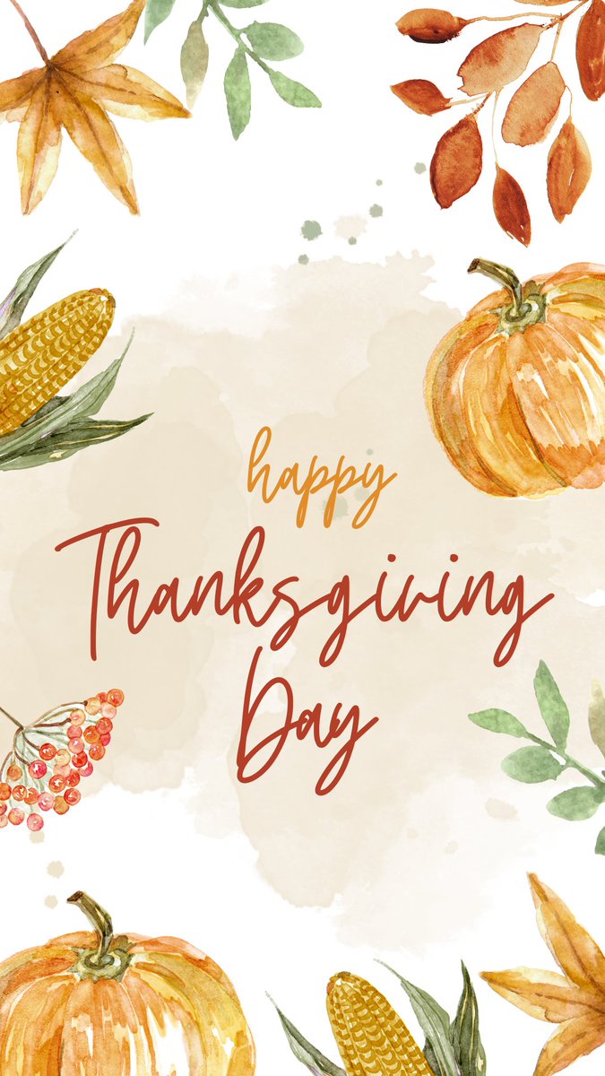 Happy Thanksgiving! 

#Thanksgiving