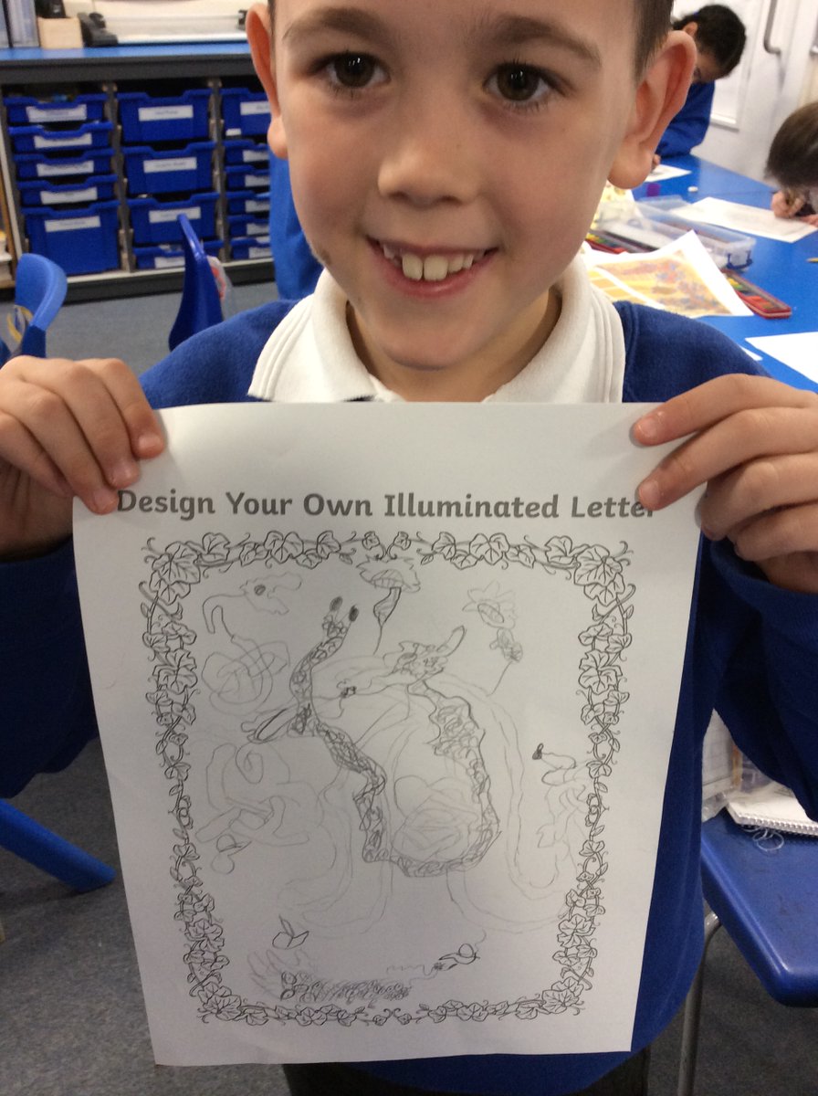 Rufforth school on twitter class 3 children practised detailed