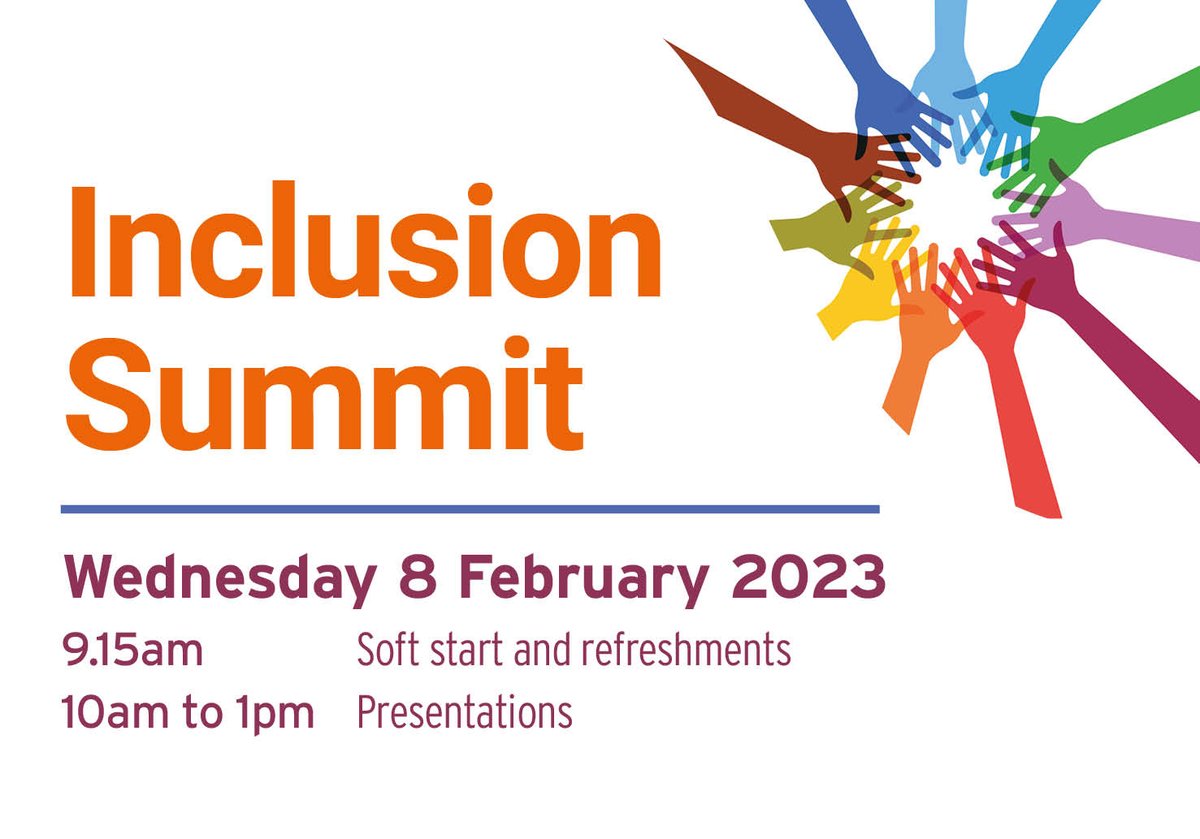 Register now for the RBWM Inclusion Summit on 8 February. An opportunity for all parents and carers, as well as other key stakeholders, to come together to share information and celebrate developments in SEND across the borough. rbwm.afcinfo.org.uk/local_offer/ev…