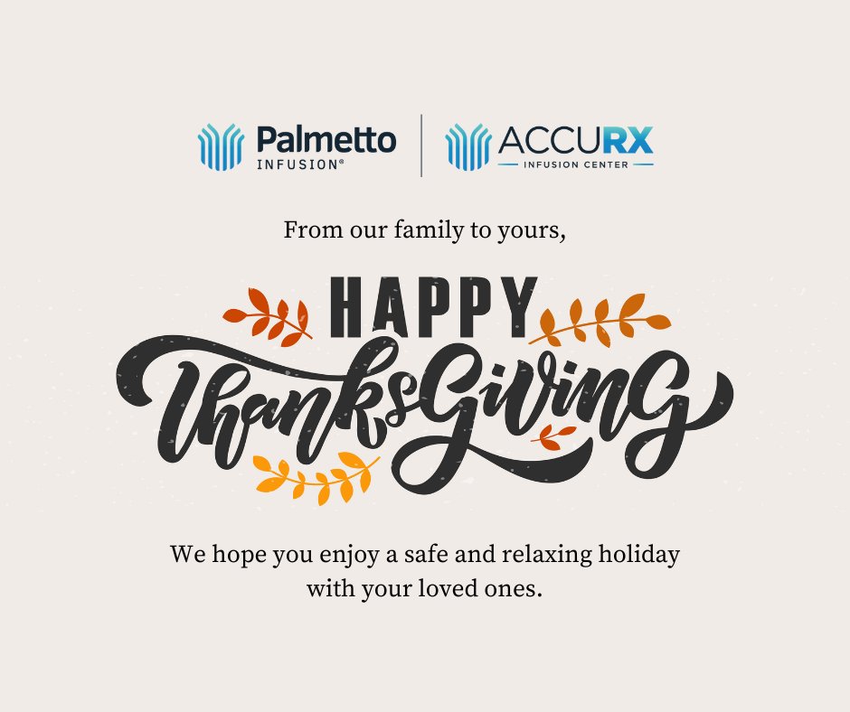 From our family to yours, we wish you a happy and healthy Thanksgiving! 🍂🥧🍗