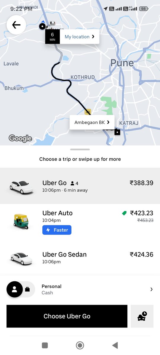 Aaj kal uber team application per theek se kam nahin kar rahe.. abhi company ko yah pata nahin chal raha hai non Ac auto mein kya . Aur car  ka different. Car ka price ekadam kam aur auto ka jyada.. waaa kya baat Hain uber #uberdriver #UberRentals #ubergo @Uber_Support