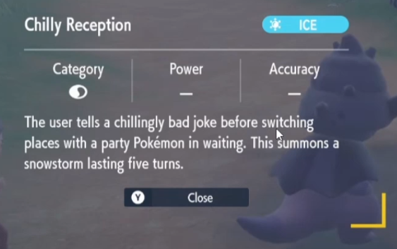 Patterrz's tweet photo. There is now a canon Pokemon move that banishes you from the battle because you aren't funny https://t.co/2OOto8sKTo