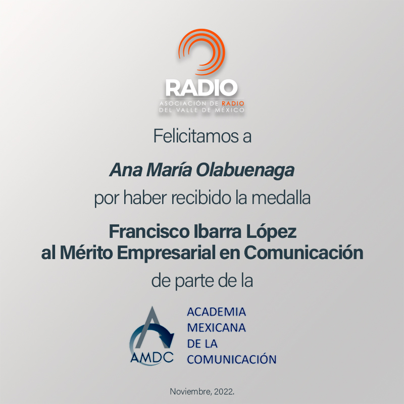 arvmradio's tweet image. Felicidades a @olabuenaga  por este merecido reconociendo. 
@somos_ave @grupoacir
