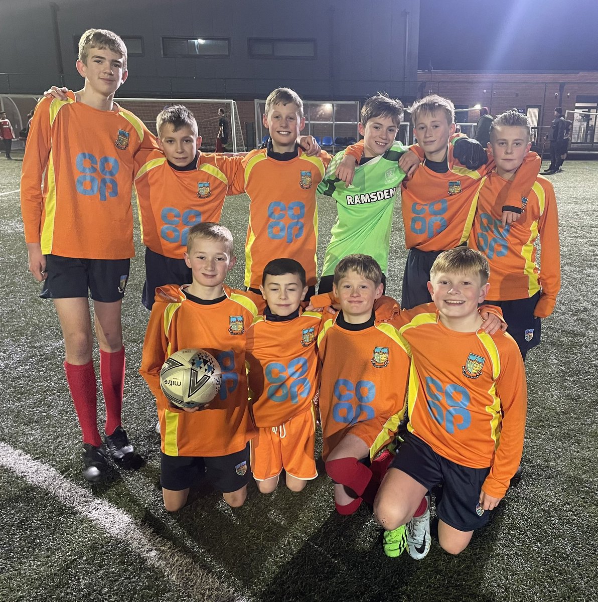 The Year 7 Boys Football team reached Round 4 of the National ESFA Championships. Fantastic game tonight <a href="/macmillanschool/">Macmillan Academy</a> with Conyers winning 3-2. Goals from Jack Walker, Austin Pawlak and a long range screamer from Jayden Casey to win the game. Trip to Harrogate in R4 #teampe