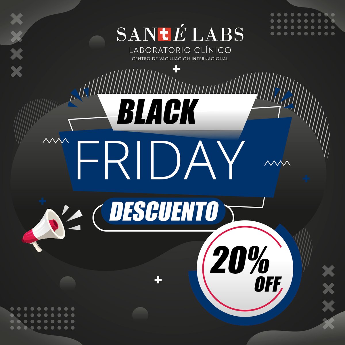 SanteLabs's tweet photo. BLACK FRIDAY 🔥 Solo por este Viernes 25 - 20% OFF! Aprovechá el descuento #BlackFriday2022 Atendemos a domicilio
📱 WhatsApp: 914 165 199 / 923 419 956 / 980 729 809. #blackfridaysale #BlackFridays #blackfriday2022 https://t.co/gFJiUOSgxB
