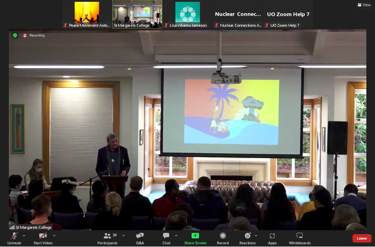 Revd Dr Wayne Te Kaawa opening #nuclearconnections2022 conference, register now to join 👉eventbrite.com/e/nuclear-conn… #PacificLivesMatter #MaohiLivesMatter #NuclearBan #NuclearJustice <a href="/lotupasifika/">Pacific Conference of Churches</a> <a href="/YoungsolwaraP/">Youngsolwara Pacific</a> <a href="/misa4thepacific/">MISA 4 The Pacific</a>  <a href="/KaiSawaieke/">Pita Ligaiula</a> <a href="/moanatribe/">Moana M</a> <a href="/nuclear_RMI/">RMI National Nuclear Commission</a> <a href="/CWSNZ/">CWS New Zealand</a> <a href="/RCW_/">Reaching Critical Will</a>