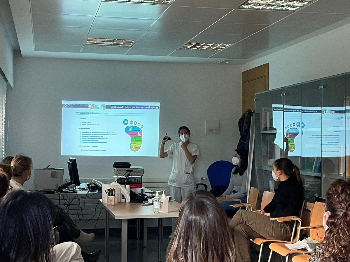 BPSOACoruna's tweet photo. Finalizada la formación de Impulsores de la Guía de pie diabético. Ayer en SAP Os Rosales. Exitazo!!#Omeupe 
#BPSO 
#Investen 
#Rnao
#sanidadecoruña https://t.co/kqCSLWmoIt