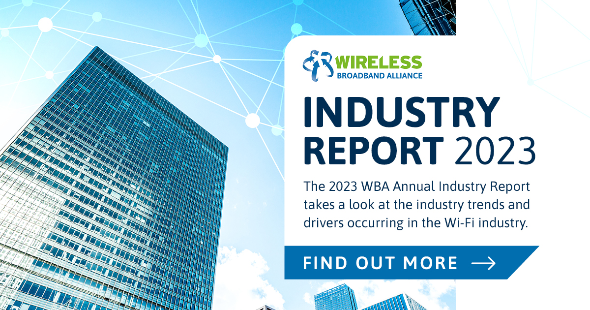 Wireless Broadband Alliance (WBA) on Twitter "WBA's Annual Industry